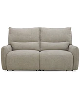 Olper 2-Pc. Fabric Zero Wall Sofa with 2 Power Recliners, Created for Macy's