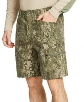 Bass Outdoor Men's Pro-Cargo Ripstop Printed 9-3/8" Cargo Shorts