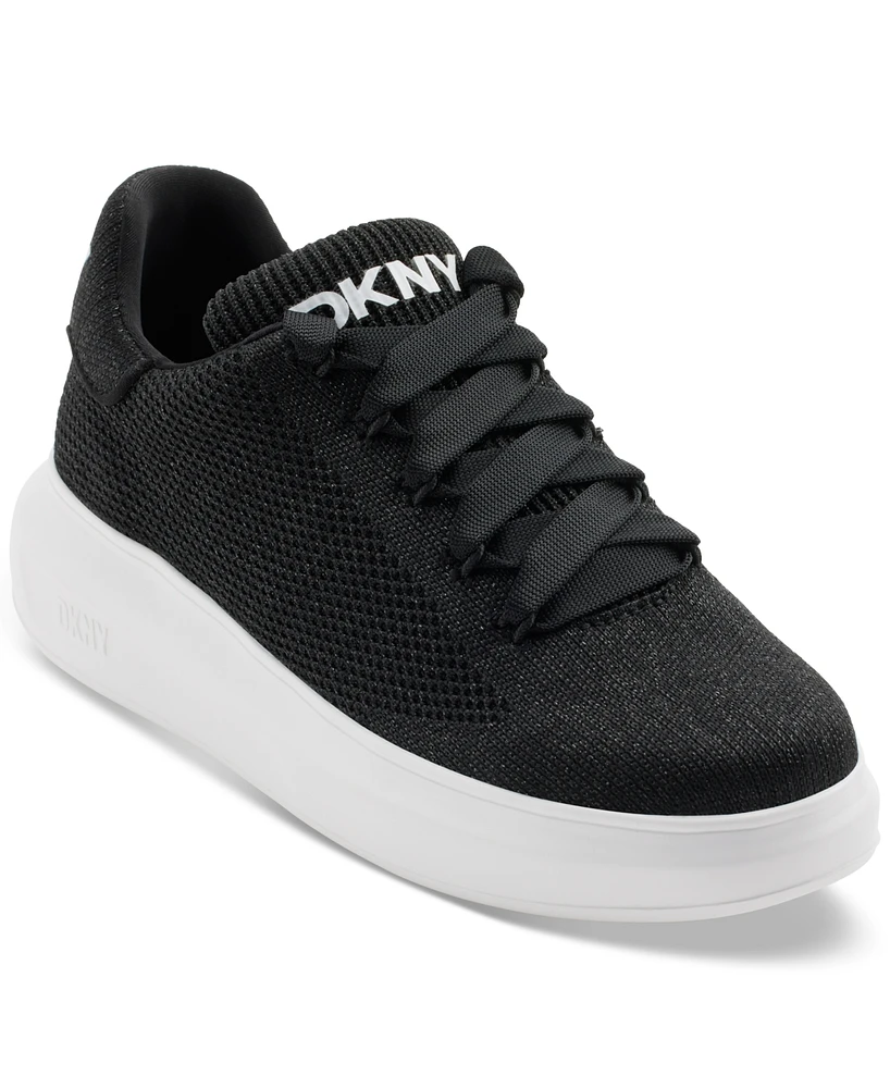 Dkny Women's Jewel Knit Lace-Up Sneakers