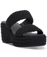 On 34th Women's Norina Woven Two Band Wedge Sandals, Created for Macy's
