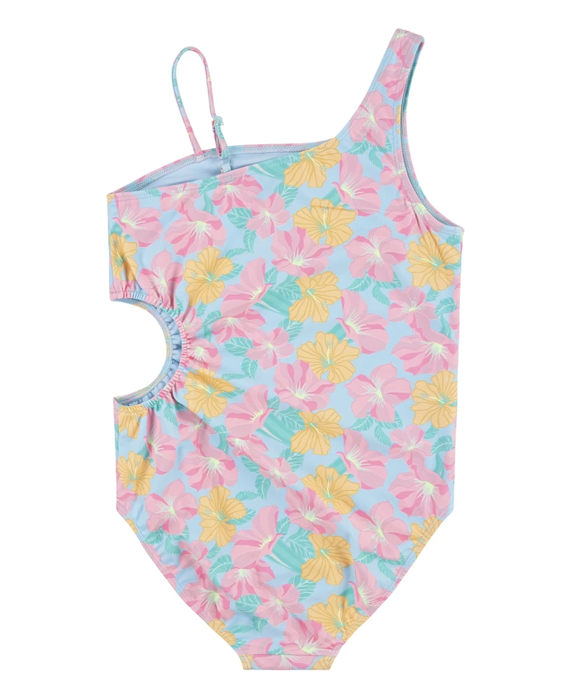 Hurley Big Girls Cut Out One Piece Swimsuit