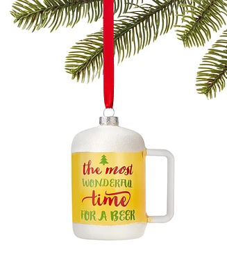 Holiday Lane Foodie Collection Beer Mug Ornament, Exclusively at Macy's