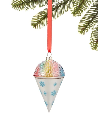 Holiday Lane Sweet Tooth Rainbow Snow Cone Ornament, Created for Macy's