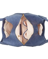 Style & Co Whip-Stitch Soft 4-Poster Tote