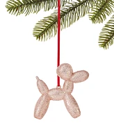 Holiday Lane Sugar Plum Pink Balloon Dog Ornament, Created for Macy's