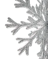 Holiday Lane Seaside Silver Coral Shaped Ornament, Exclusively at Macy's