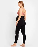 Seraphine Women's Maternity Seamless Over Bump Leggings