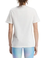 Reebok Women's Cotton Gradient Graphic Logo T-Shirt