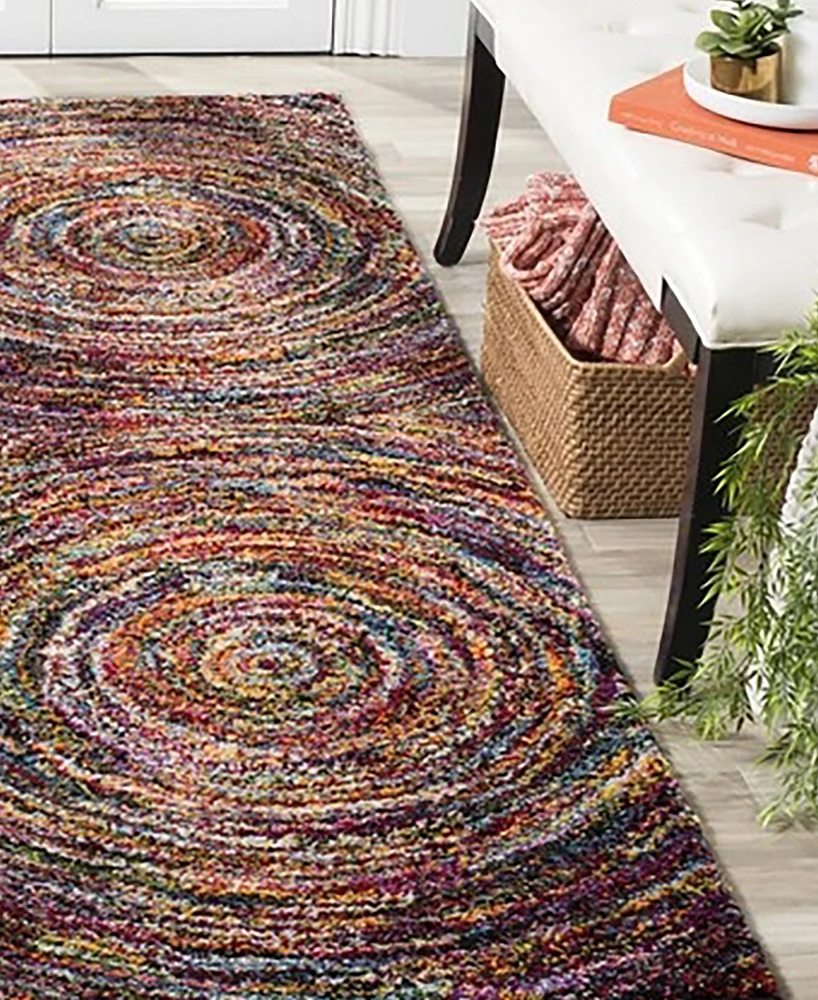 Safavieh Fiesta FSG360 Multi 2'3" x 8' Runner Area Rug