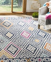 Safavieh Evoke EVK286 Navy and Ivory 9' x 12' Area Rug