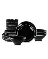 Christian Siriano Lustra Stoneware Pc. Dinnerware Set