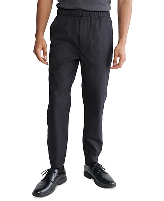 Calvin Klein Men's Tech Slim-Fit Solid Drawstring Pants