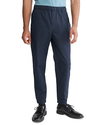 Calvin Klein Men's Tech Slim-Fit Solid Drawstring Pants