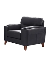 Elm 40" Top Grain Leather Chair