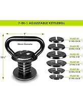 Adjustable Kettlebell, 10-lb to 40-lb