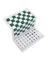 Bobby Fischer Mini Magnetic Pocket Chess Set - Travel Trifold, 6 x 3.25 in.