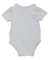 Guess Baby Boy Short Sleeve Bodysuit and Embroidered Bubble