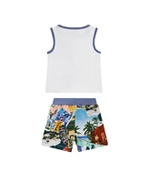 Guess Baby Boys Tank Top and Short Set