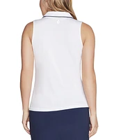 Skechers Women's Go Dri Swift Sleeveless Polo Tank Top