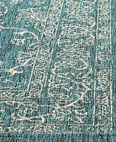 Safavieh Courtyard CY8680 Turquoise 2' x 3'7" Sisal Weave Outdoor Area Rug