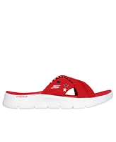 Skechers Women's Go Walk Flex Sandal - Patriotic Casual Sandals from Finish Line