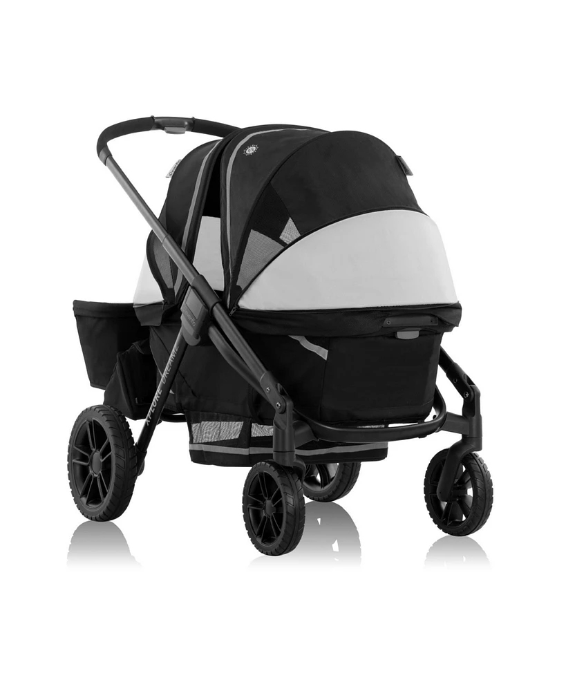 Evenflo Pivot Xplore Dreamz All-Terrain Stroller Wagon with Bassinett Insert