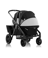 Evenflo Pivot Xplore Dreamz All-Terrain Stroller Wagon with Bassinett Insert