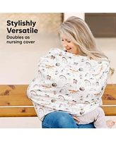 KeaBabies Warmzy Baby Car Seat Cover, Universal Stretch Fit Infant Carseat Covers for Babies, Winter Canopy