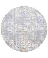 Safavieh Bayside Washable 122 Bay122 6'7x6'7 Round Area Rug