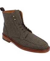 Taft Men's Smith Moc Toe Wool Lace-up Boot