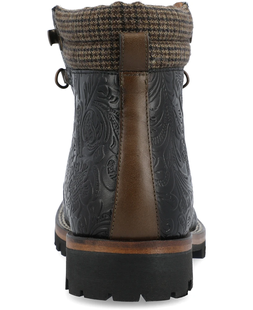 Taft Men's Viking Rugged Hiker Style Lace-up Boot