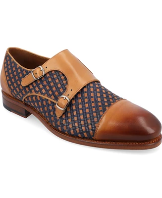 Taft Men's Lucca Double Monk Strap Dress Shoe