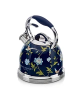 Laura Ashley 10-Cup Navy Stove Top Kettle