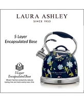 Laura Ashley 10-Cup Navy Stove Top Kettle