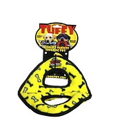 Tuffy Ultimate 3WayRing Yellow Bone, Dog Toy