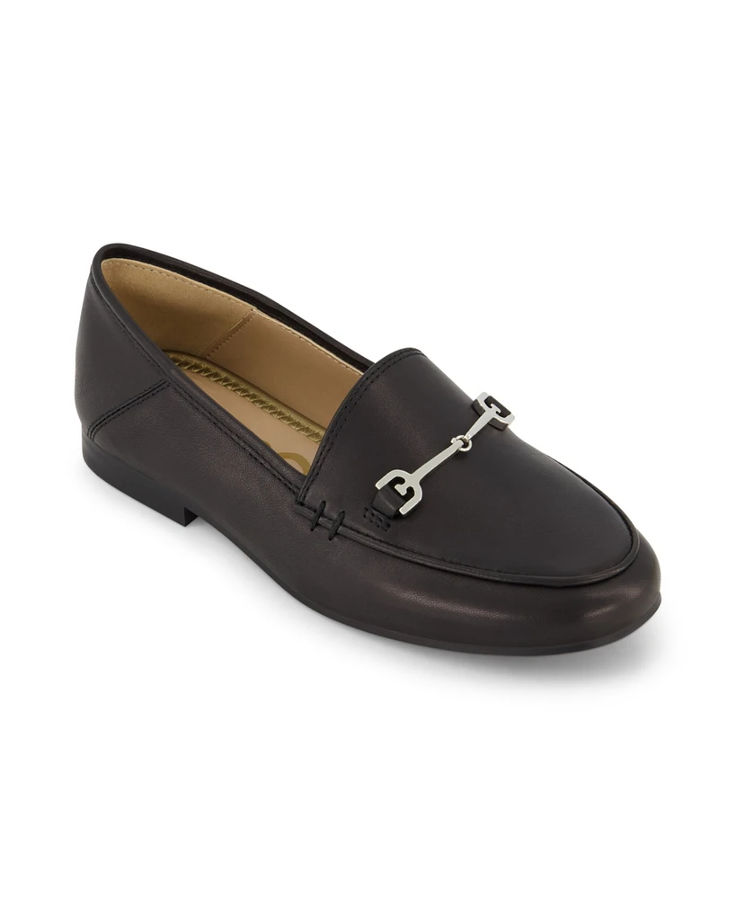 Sam Edelman Little and Big Girls Leo Loraine Metallic Logo Loafer