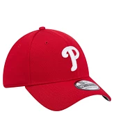 New Era Men's Red Philadelphia Phillies Active Pivot 39thirty Flex Hat