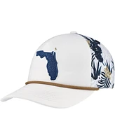 Puma Men's White The Players Tropics Tech Rope Flexfit Adjustable Hat