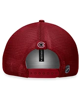 Fanatics Branded Women's Burgundy Colorado Avalanche Authentic Pro Road Trucker Adjustable Hat