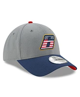 New Era Men's Gray/Navy Brad Keselowski Salute 9Forty Adjustable Hat