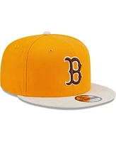 New Era Men's Gold Boston Red Sox Tiramisu 9Fifty Snapback Hat