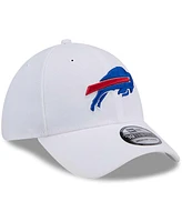 New Era Men's White Buffalo Bills Main 39Thirty Flex Hat