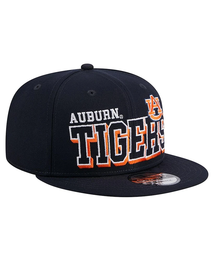 New Era Men's Navy Auburn Tigers Game Day 9Fifty Snapback Hat