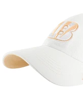 47 Women's White Cincinnati Bengals Ballpark Cheer Clean Up Adjustable Hat