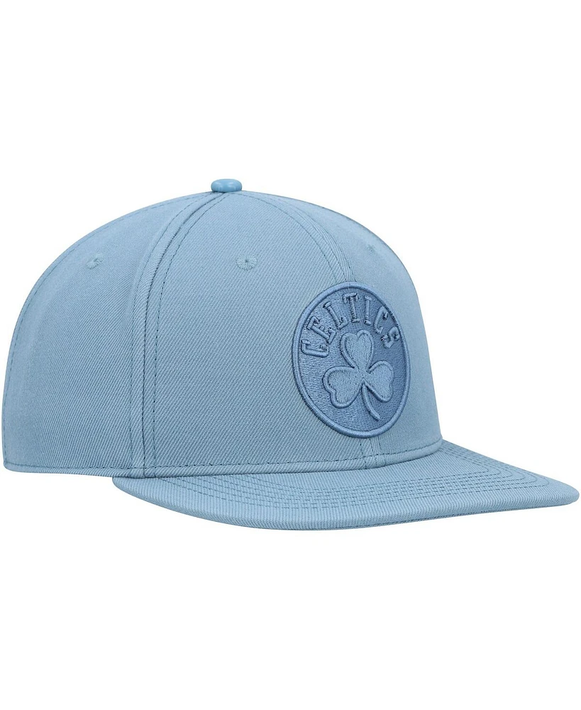 Pro Standard Men's Blue Boston Celtics Tonal Snapback Hat