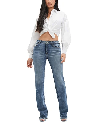 Guess Women's Eco Sexy Straight Jeans