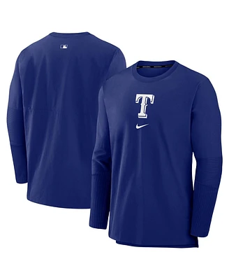 Nike Men's Royal Texas Rangers Authentic Collection Player Performance Pullover Sweatshirt