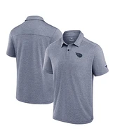 Fanatics Signature Men's Navy Tennessee Titans Front Office Tech Polo Shirt