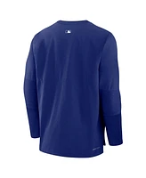 Nike Men's Royal Texas Rangers Authentic Collection Player Performance Pullover Sweatshirt