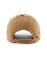47 Brand Men's Tan Houston Rockets Ballpark Clean Up Adjustable Hat